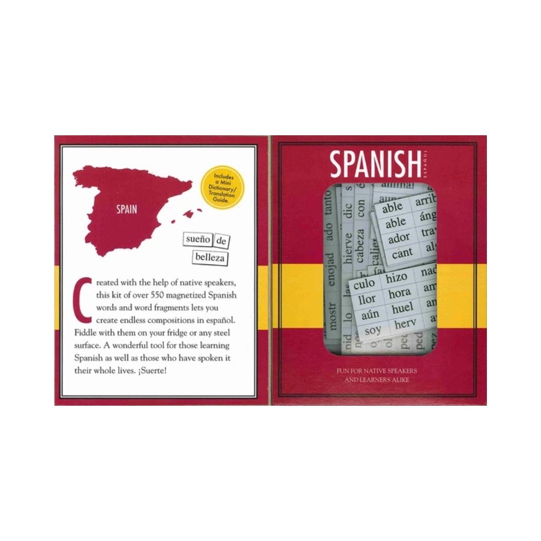 Spanish Magnetic Poetry