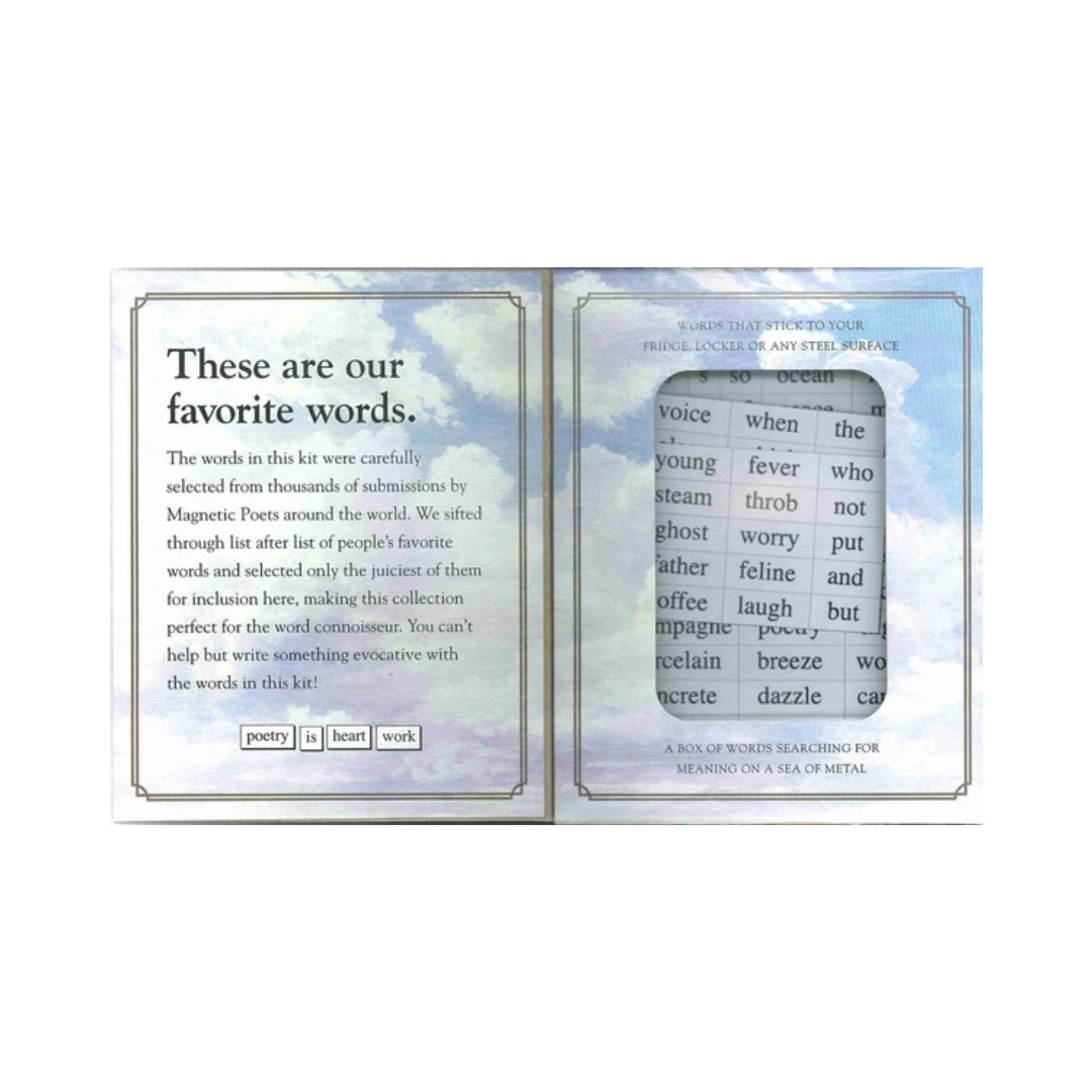 The Poet Magnetic Poetry