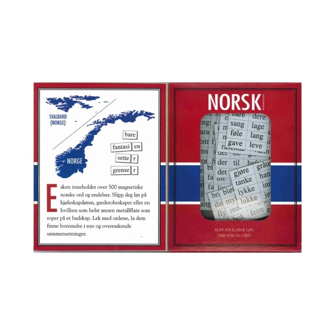 Norwegian Magnetic Poetry