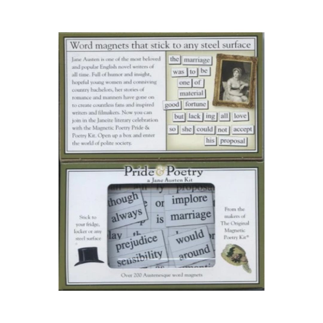 Pride and Poetry Magnetic Poetry