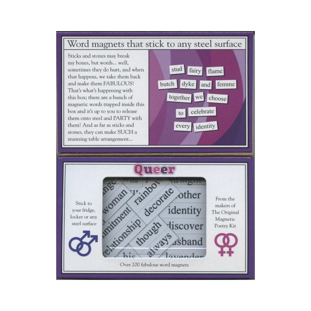 Queer Magnetic Poetry