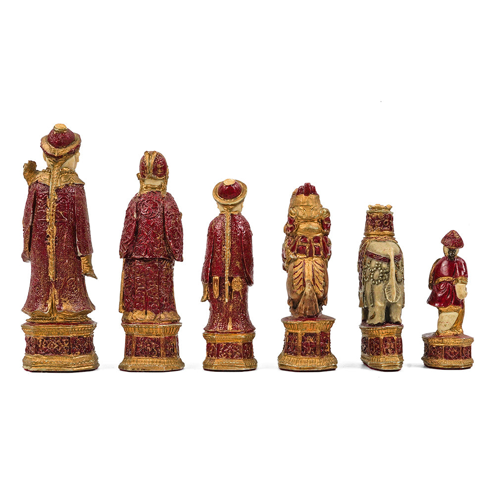 Hand Painted Mandarin Chess Set - 1996