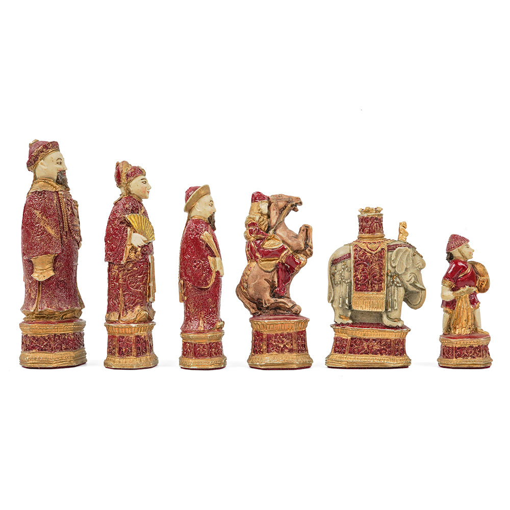Hand Painted Mandarin Chess Set - 1996