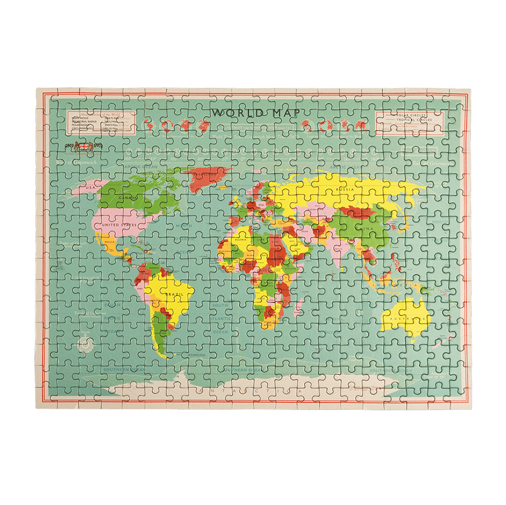 Mini World Map jigsaw puzzle | Hoyle's of Oxford