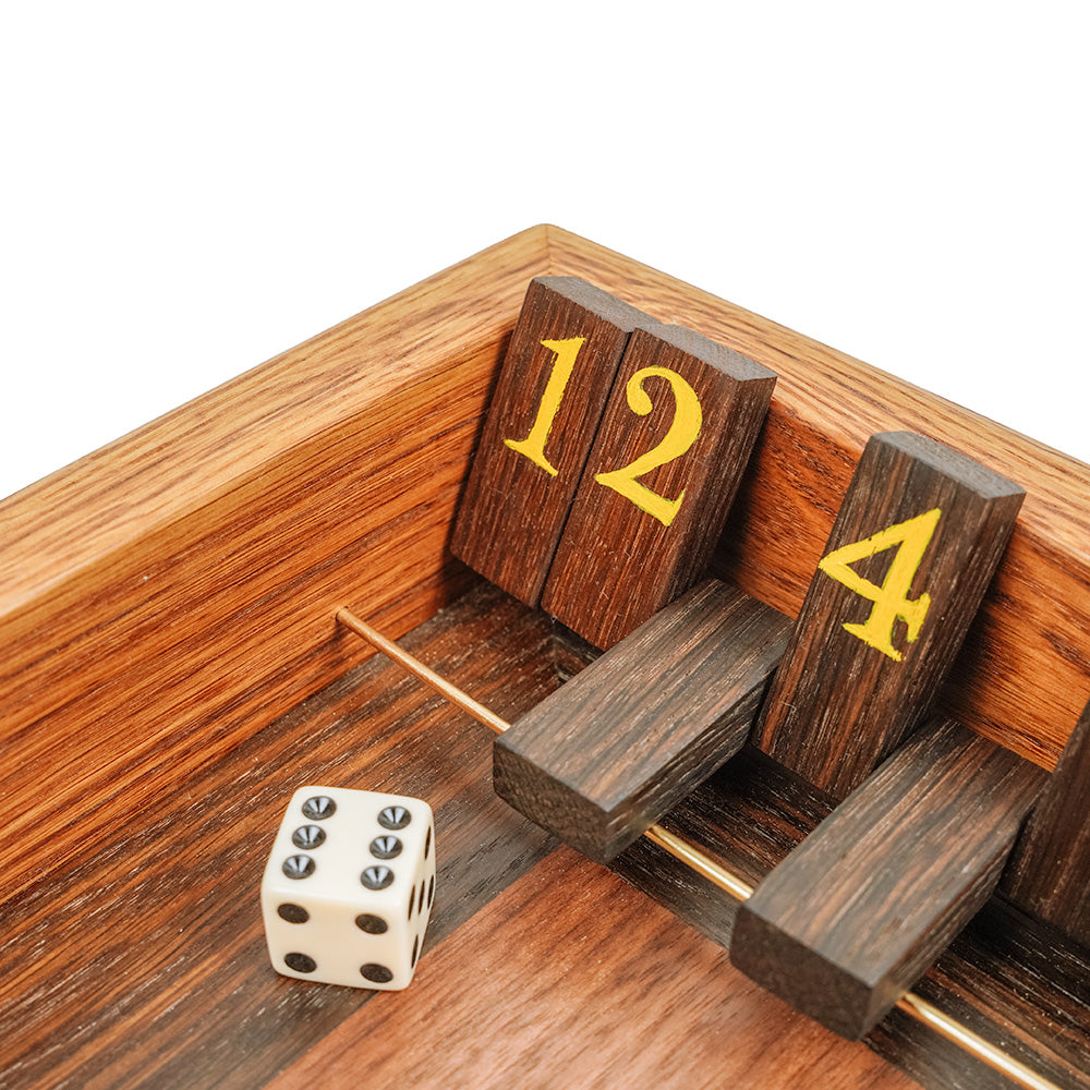Shut the Box - handmade bog oak