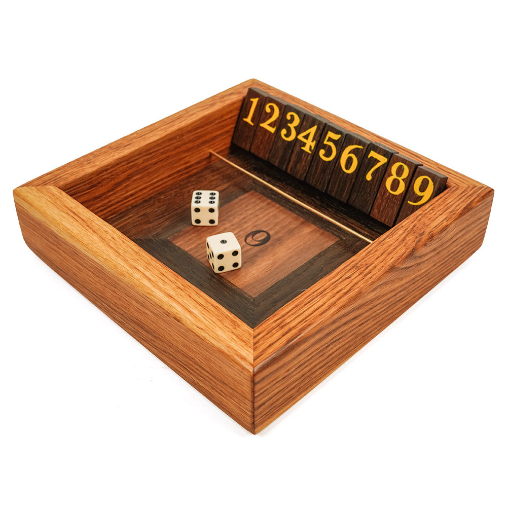 Shut the Box - handmade bog oak