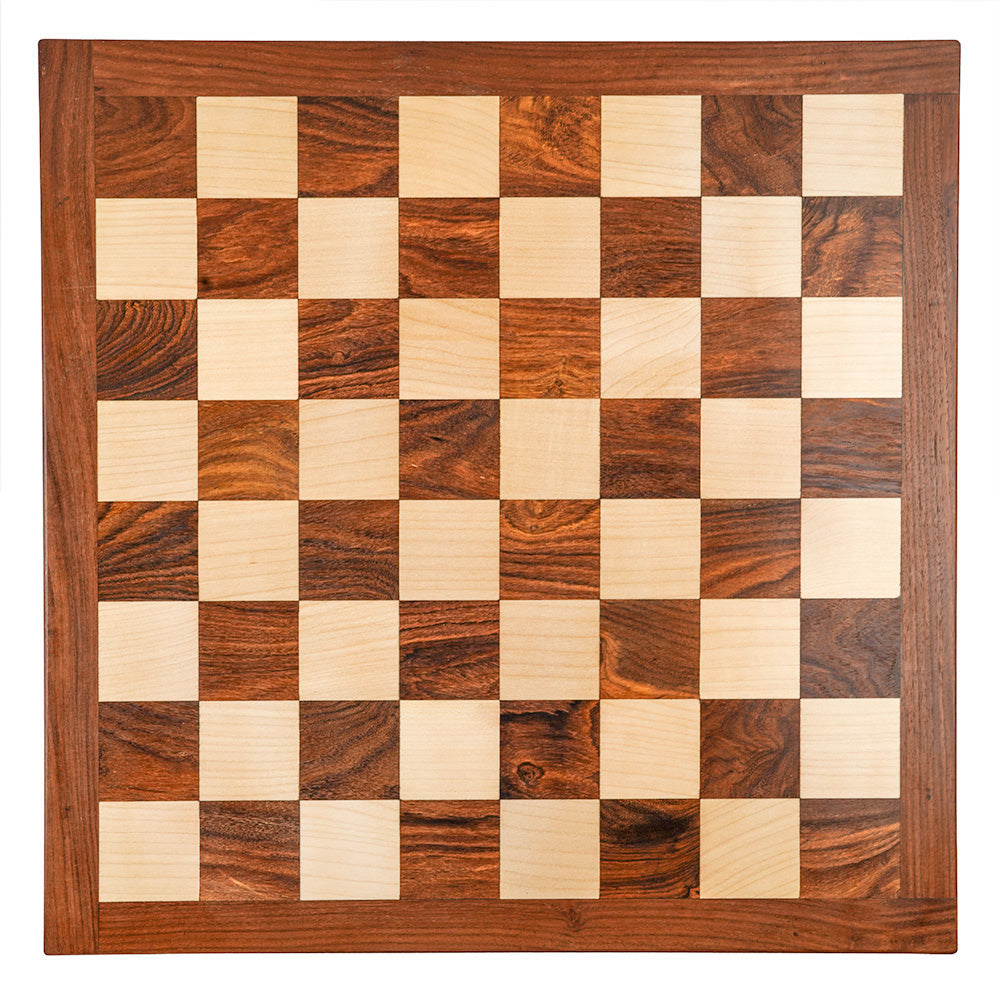 Osney chess board: sheesham and maple