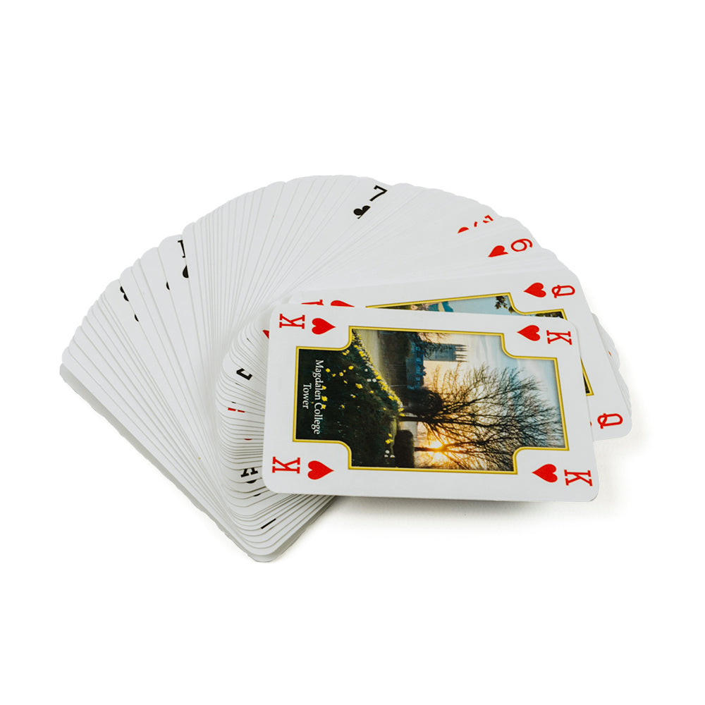 Oxford playing cards