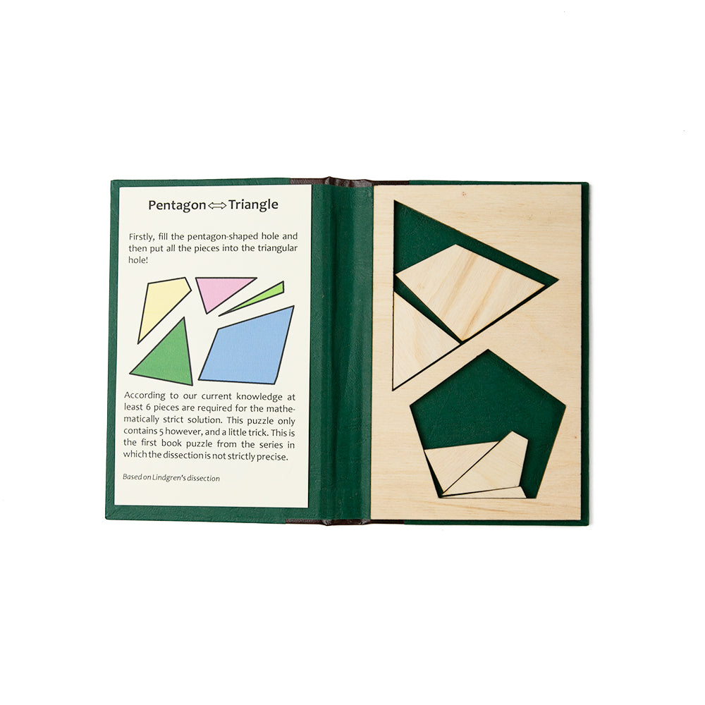 Peter Gal: Pentagon to triangle puzzle