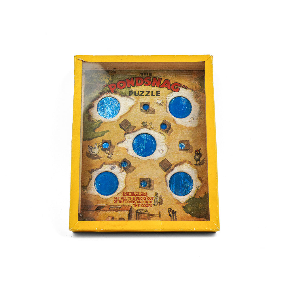 Yellow Pondsnag puzzle - 1950s