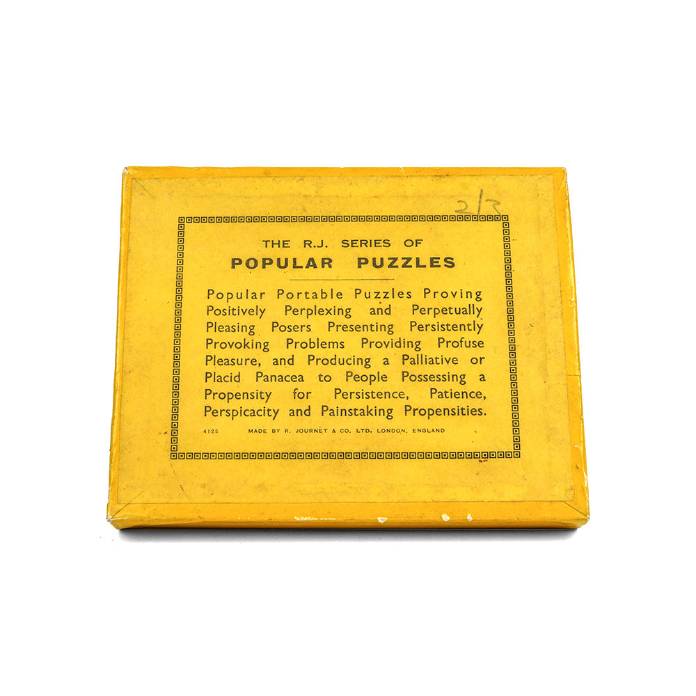 Yellow Pondsnag puzzle - 1950s