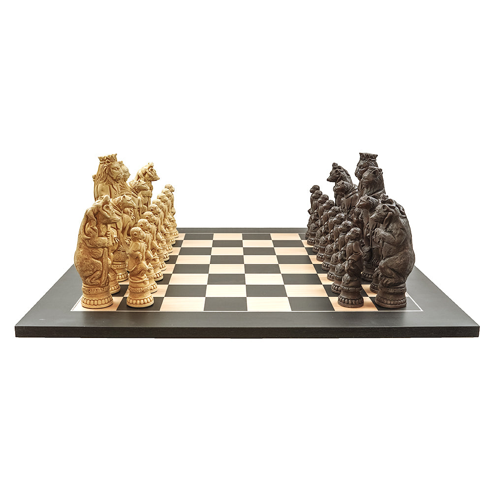 Reynard the Fox chess pieces