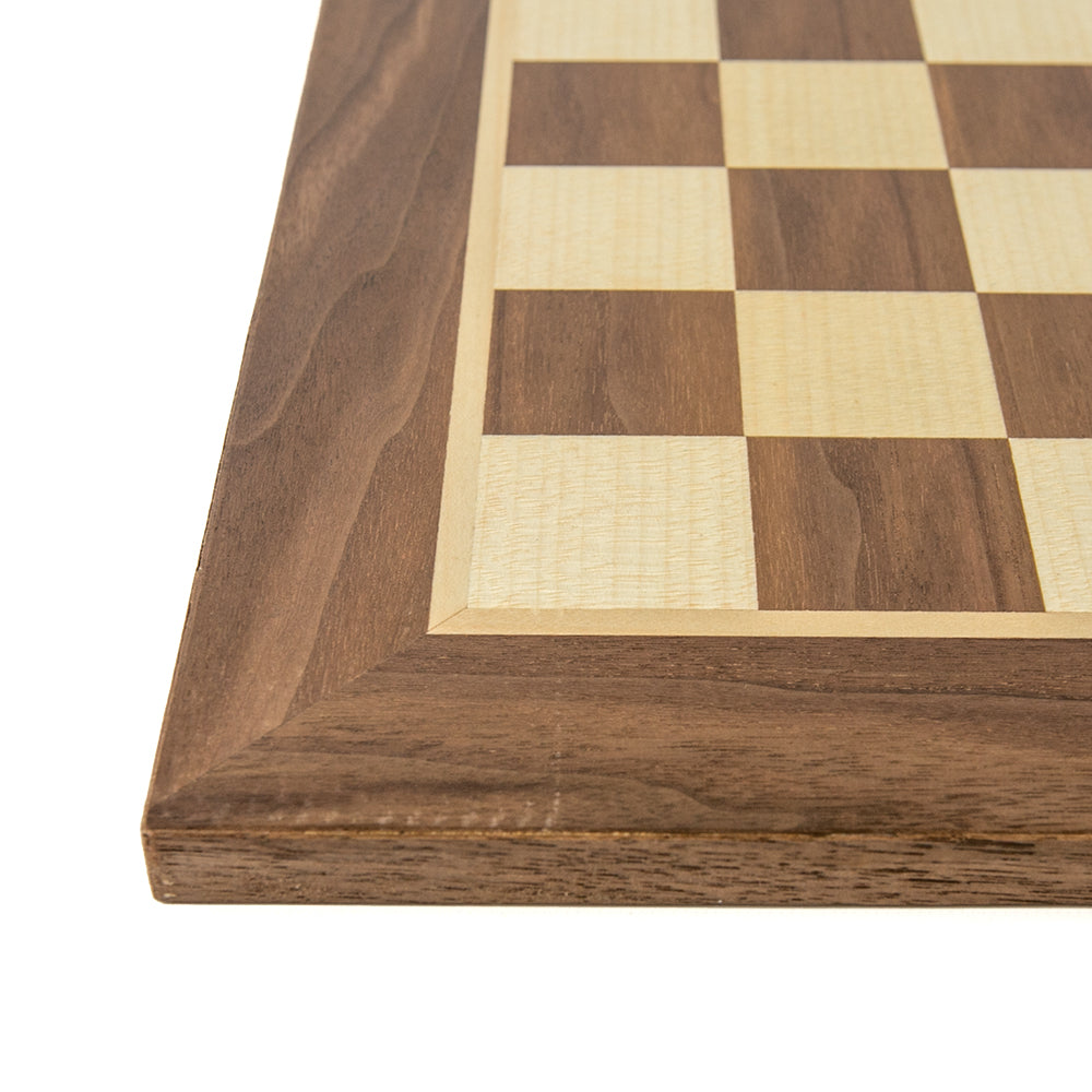 Ridley chess board: walnut and maple