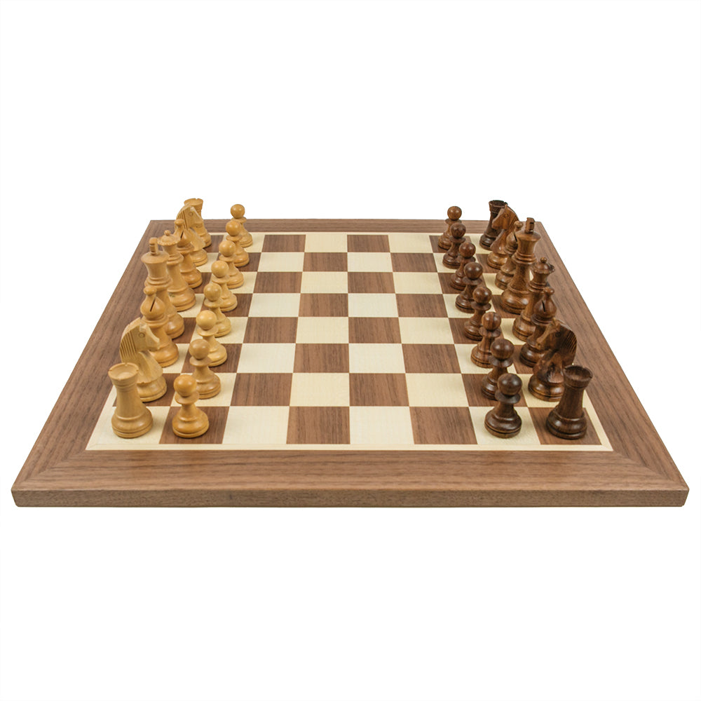 Ridley chess board: walnut and maple