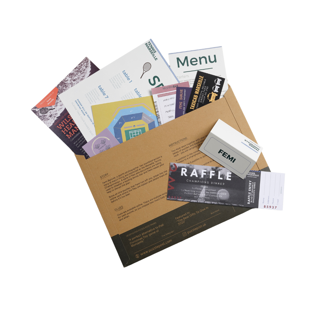 The Scandal: an escape room in an envelope