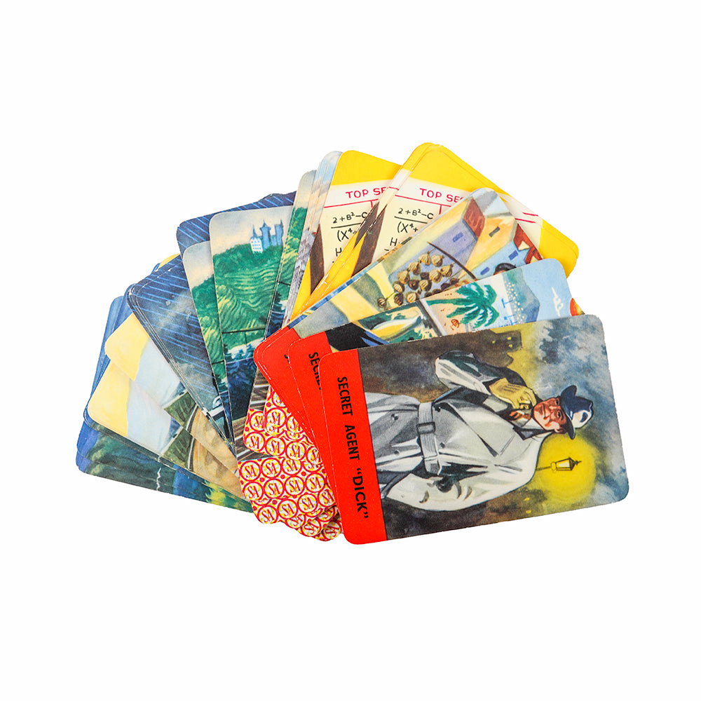 Secret Agent card game - 1960s