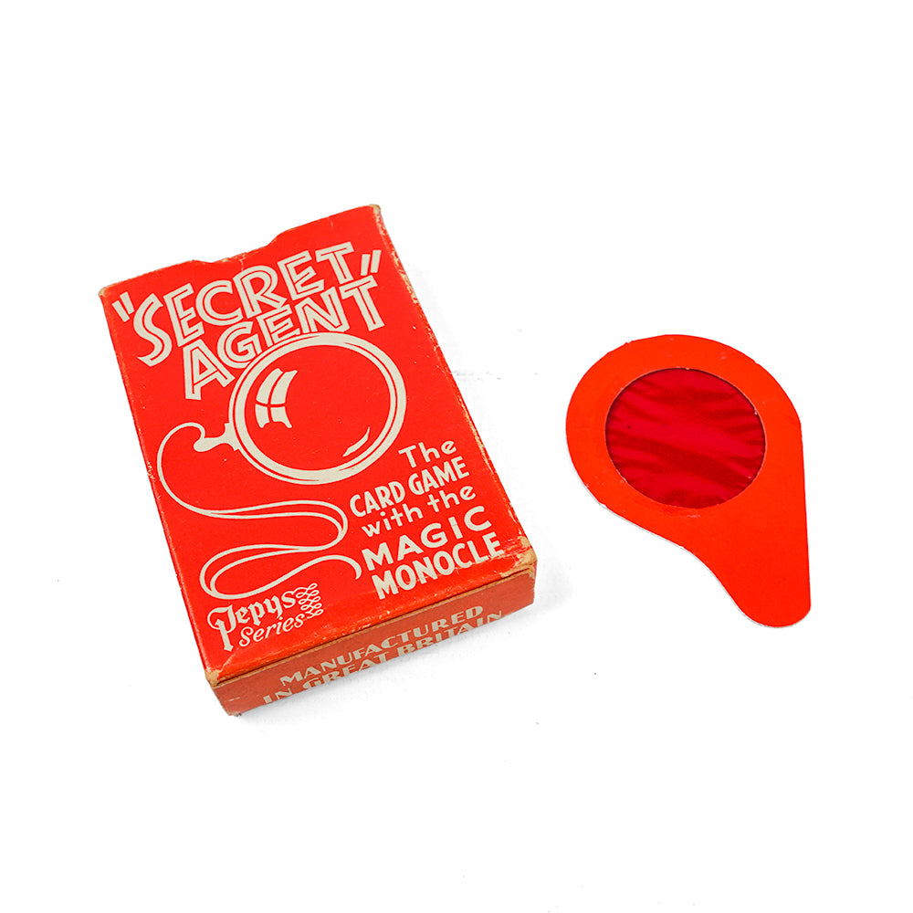 Secret Agent card game - 1960s