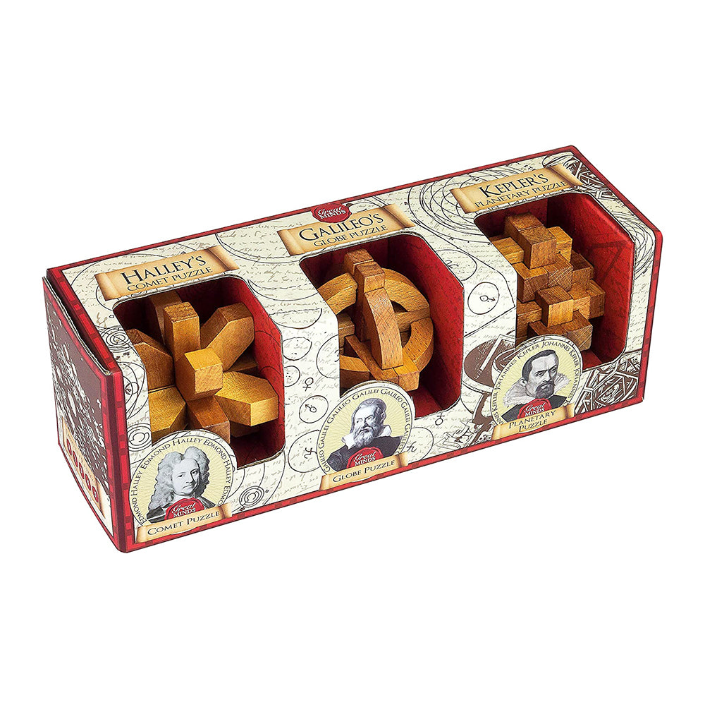 Set of 3 Great Minds Puzzles