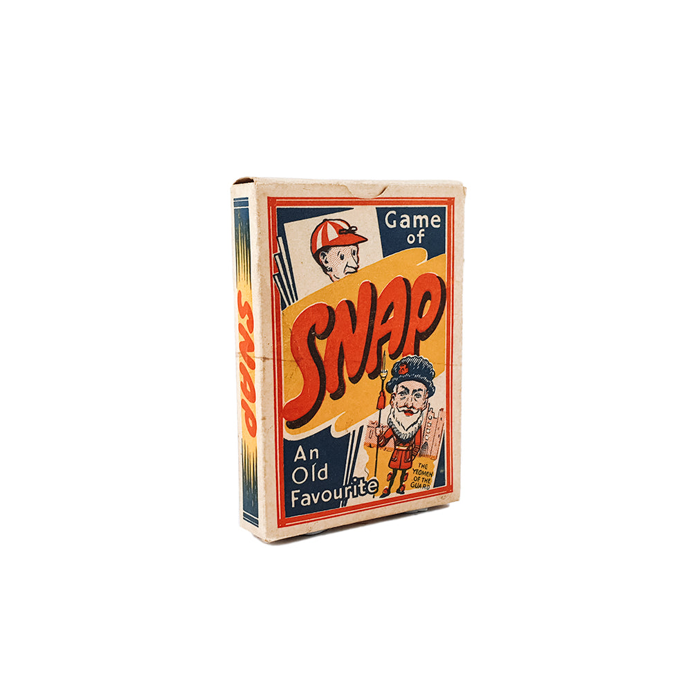 Snap card game 1950s