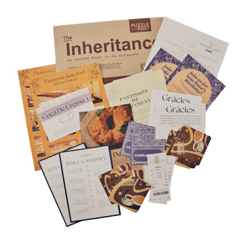 The Inheritance: an escape room in an envelope