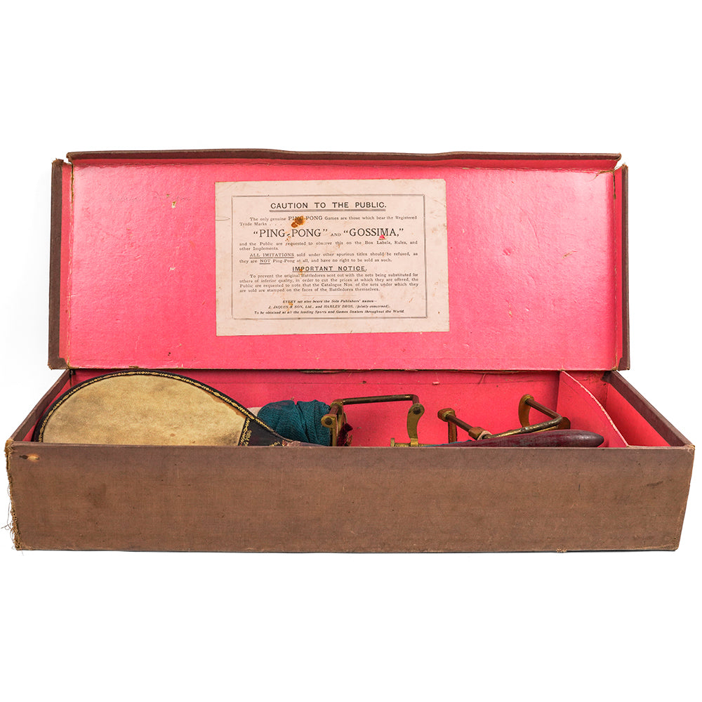 The New Table Game of Ping Pong - 1901