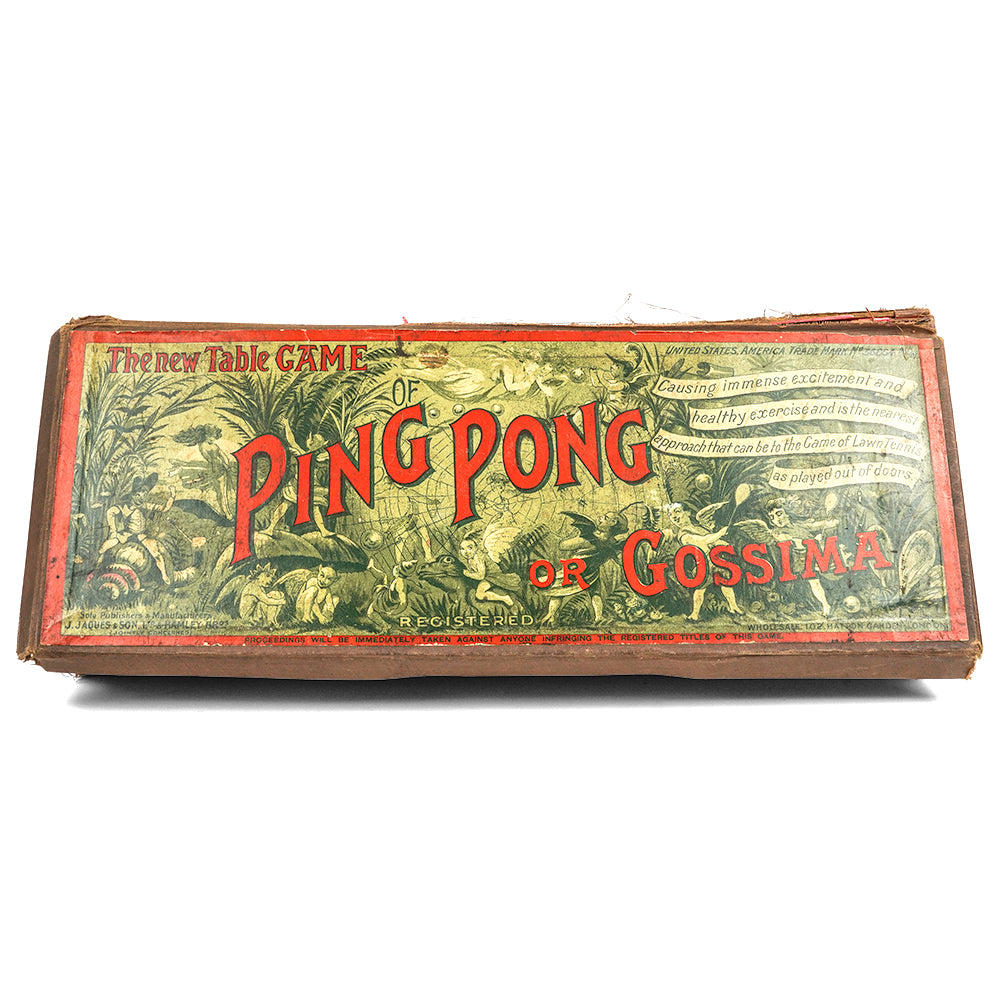 The New Table Game of Ping Pong - 1901