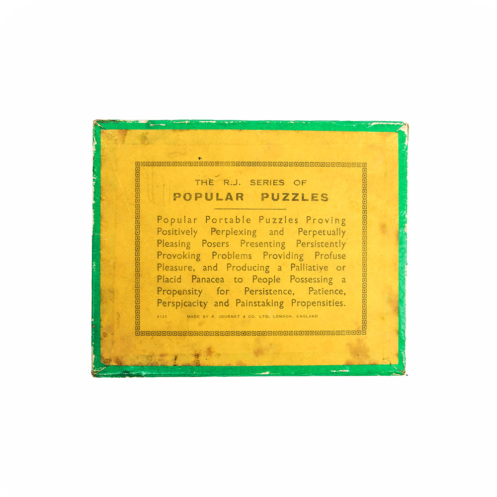 Green Pondsnag puzzle - 1950s