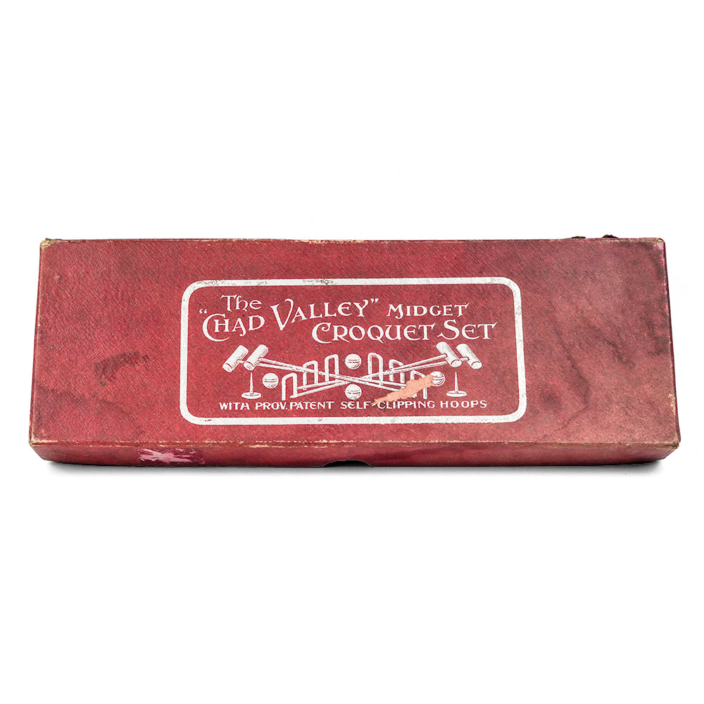 The "Chad Valley" Mini Croquet set - 1900s
