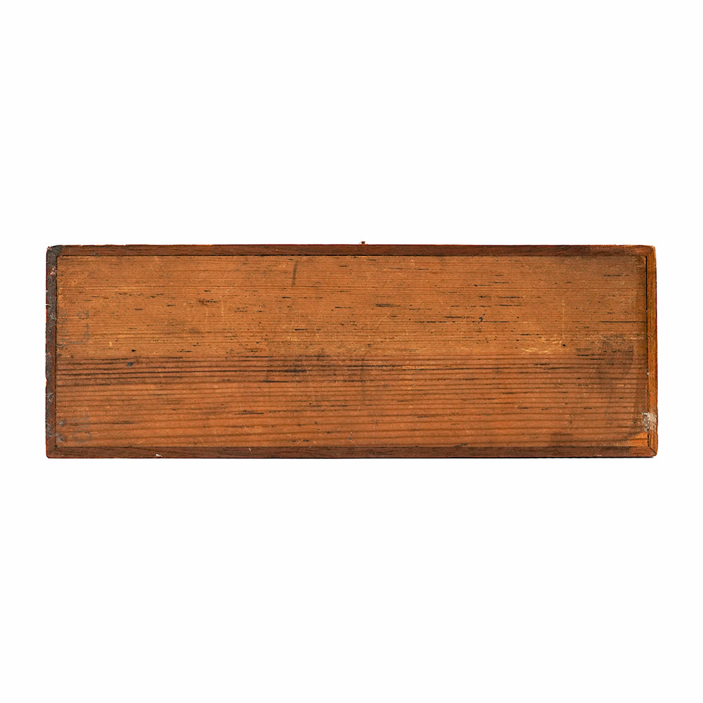 Three-Handed Mahogany Cribbage Board - 1880