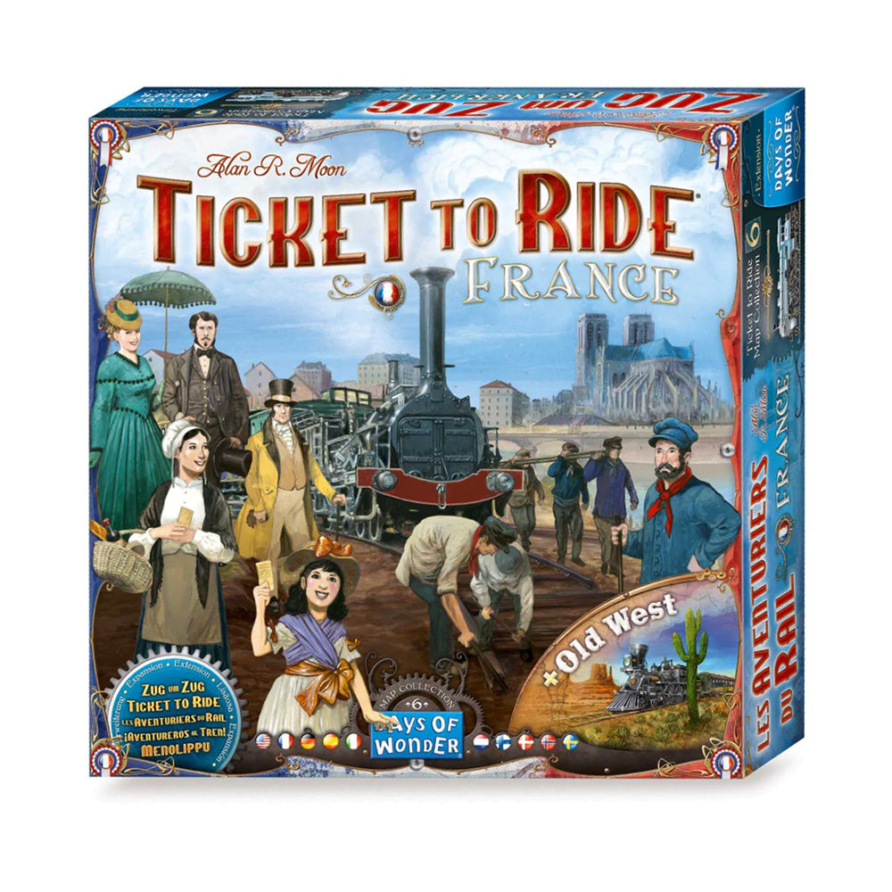 Ticket To Ride France & Old West: Map Collection 6