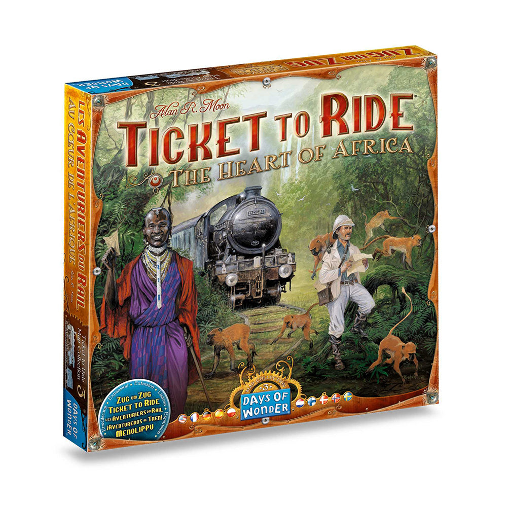Ticket To Ride Heart of Africa: Map Collection 3