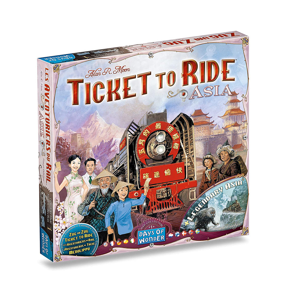 Ticket to Ride Asia: Map Collection 1