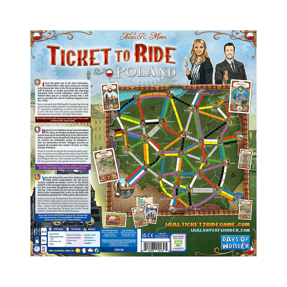 Ticket to Ride Poland: Map Collection 6.5