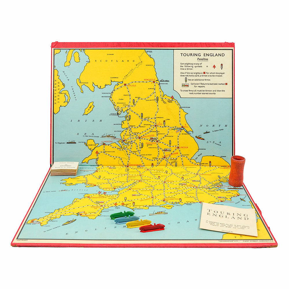 Touring England Board Game - 1940-50
