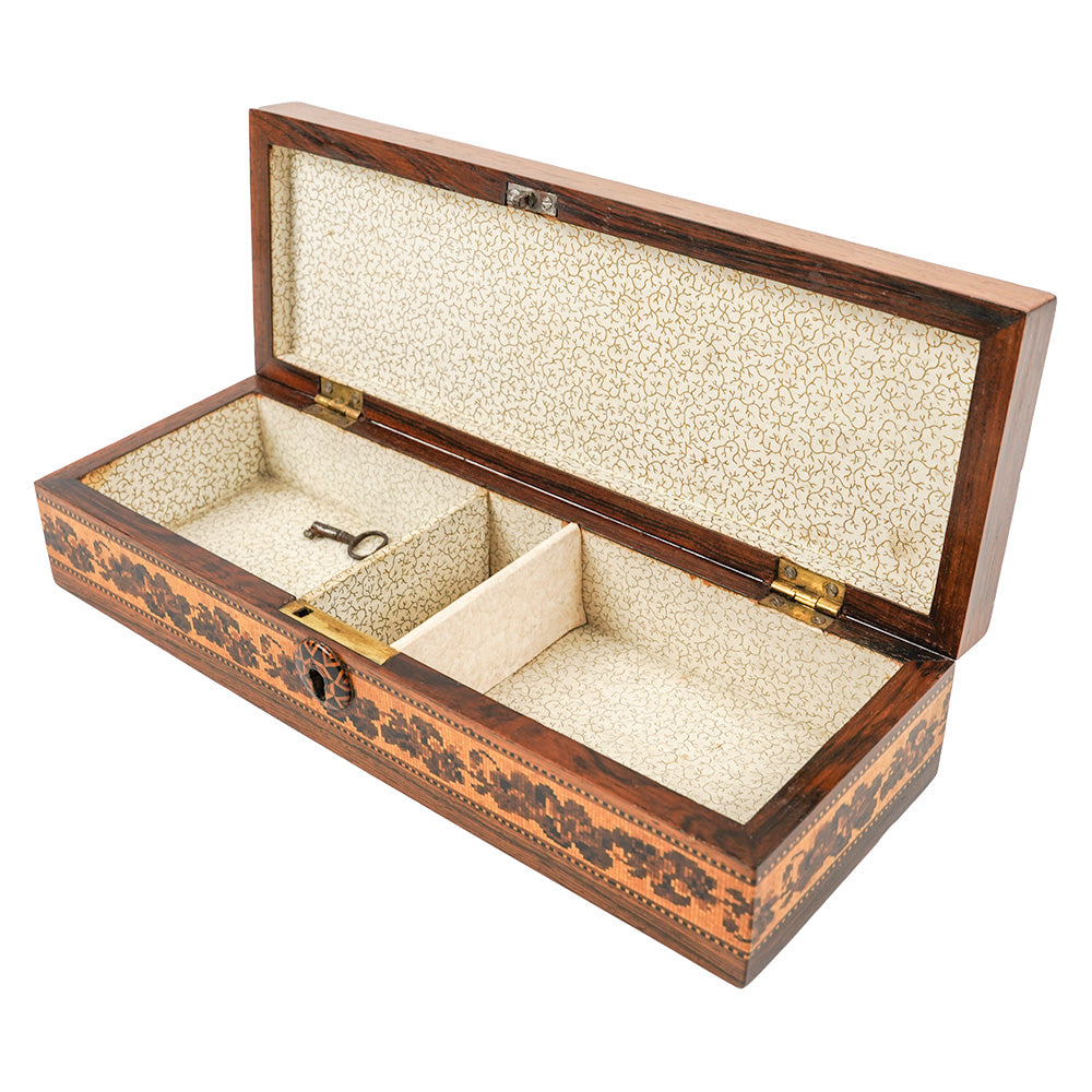 Tunbridge ware Cribbage Box - 1850s