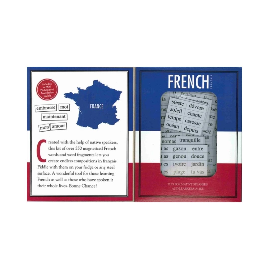 French Magnetic Poetry
