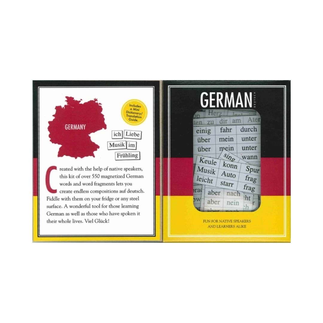 German Magnetic Poetry
