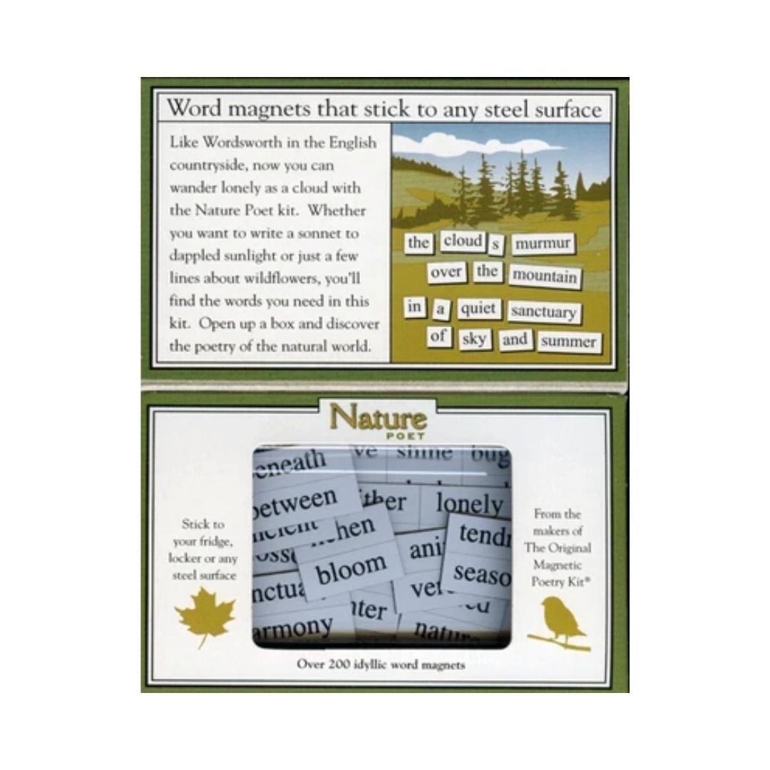 Nature Poet Magnetic Poetry
