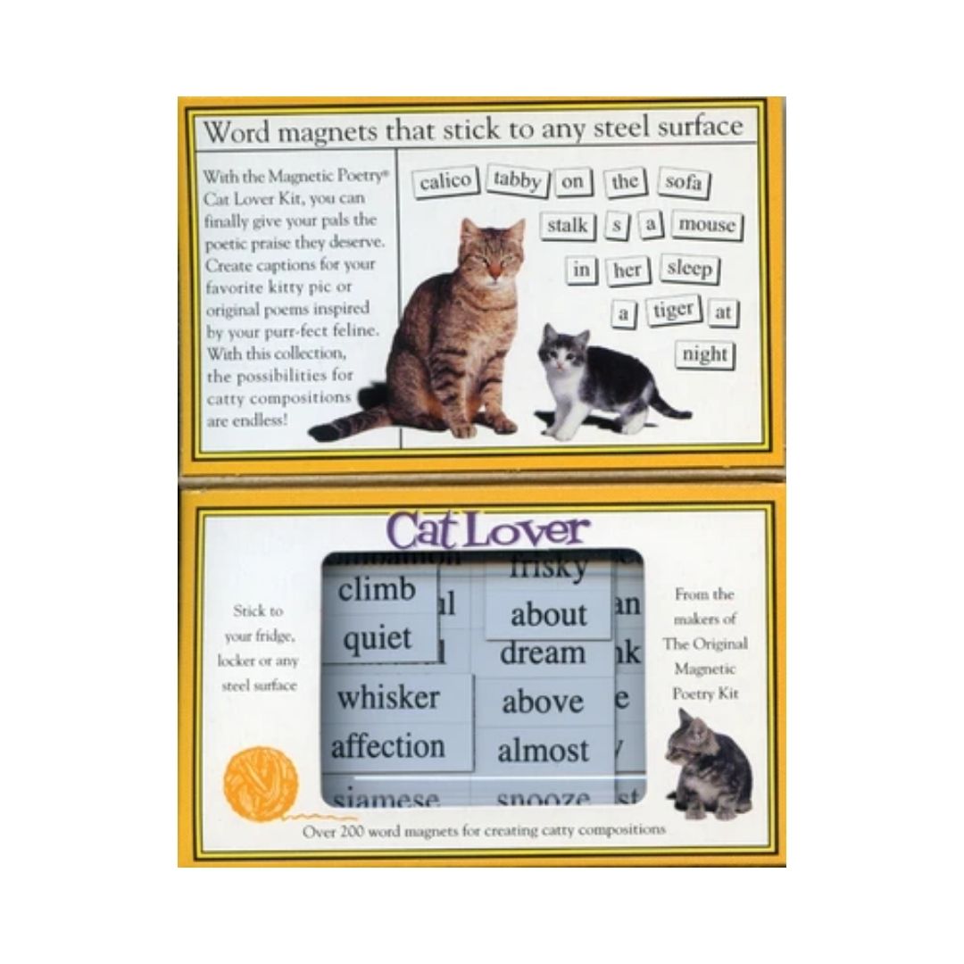 Cat Lover Magnetic Poetry