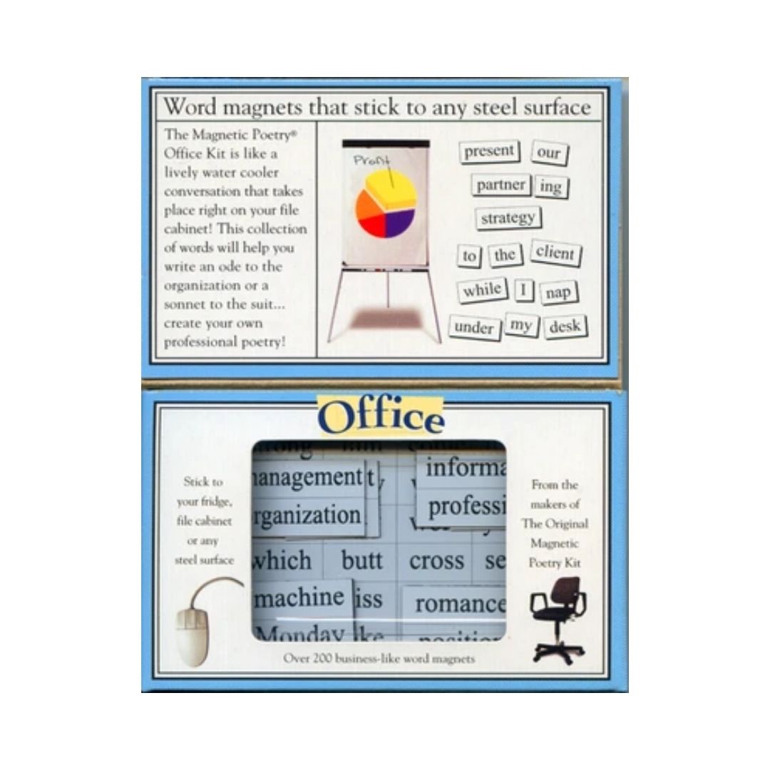 Office Magnetic Poetry