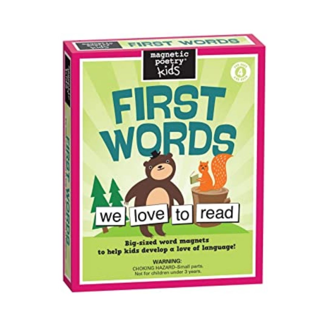 First Words Magnetic Poetry