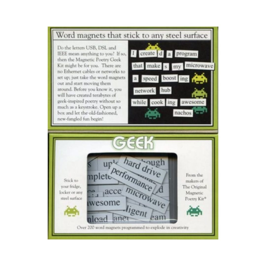 Geek Magnetic Poetry