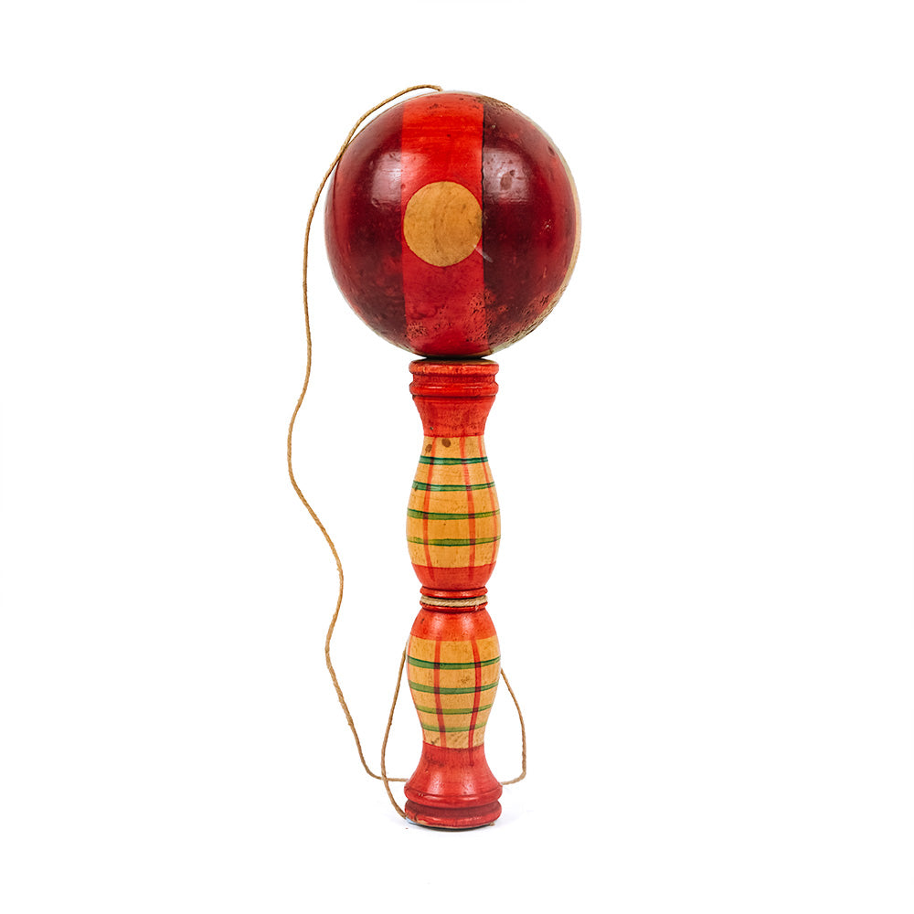 Hand-painted Cup and Ball - 1940/50s