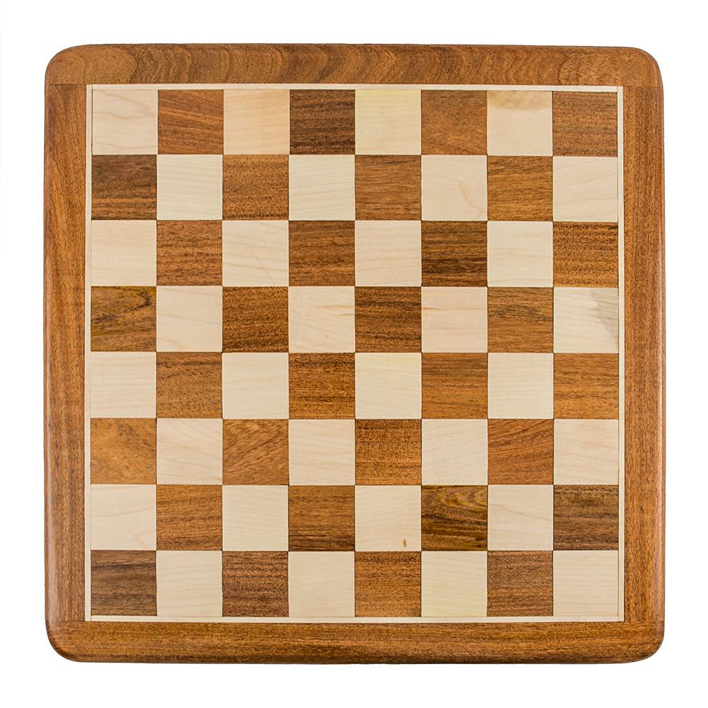 Walton chess board: acacia and maple