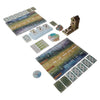 Wingspan board game contents laid out