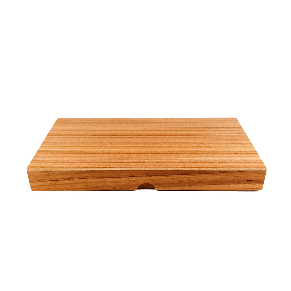 Wooden case mah jong set (wooden tiles)