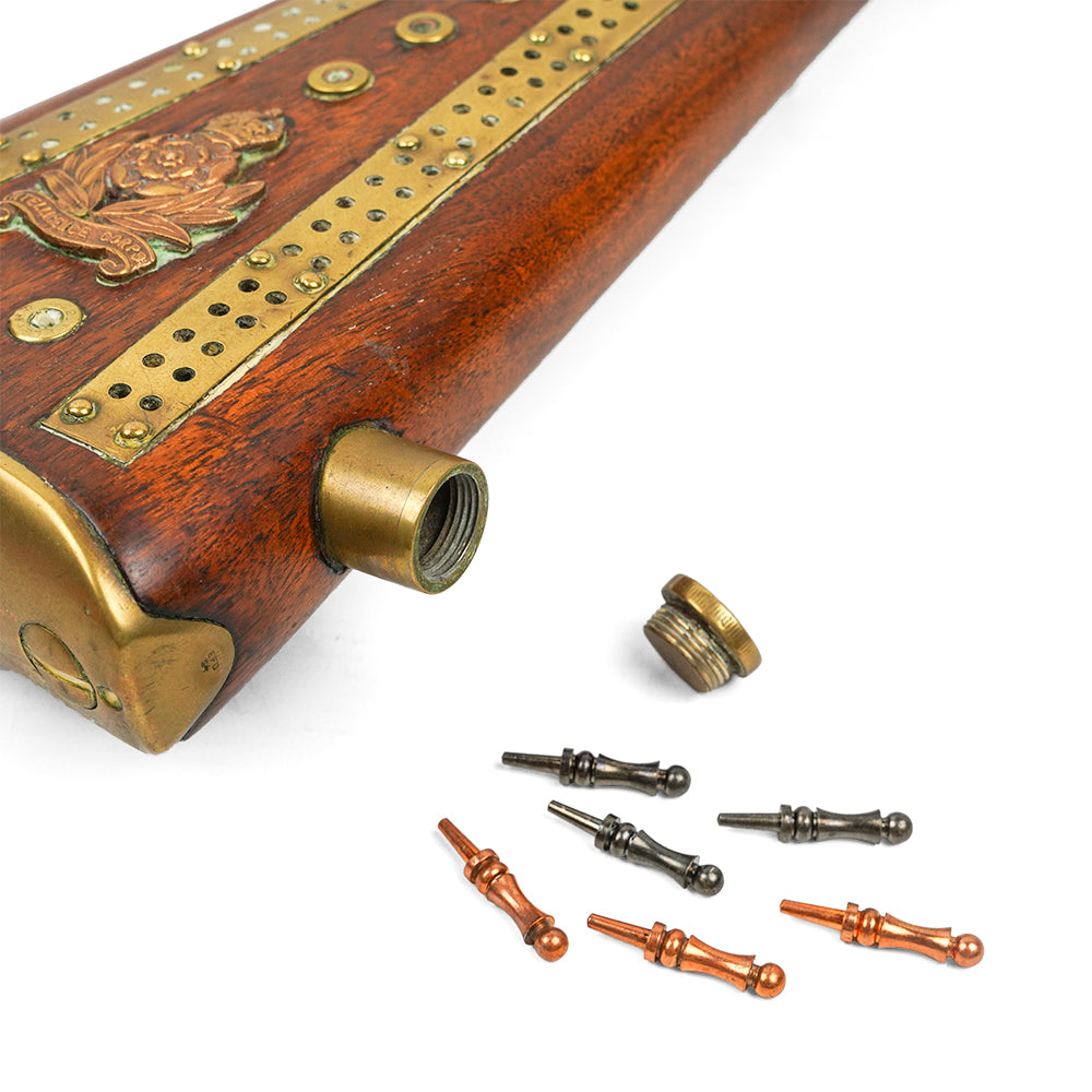 WW1 Gun Stock Cribbage Board - 1940-53