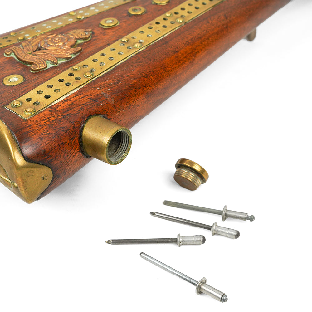 WW1 Gun Stock Cribbage Board - 1940-53