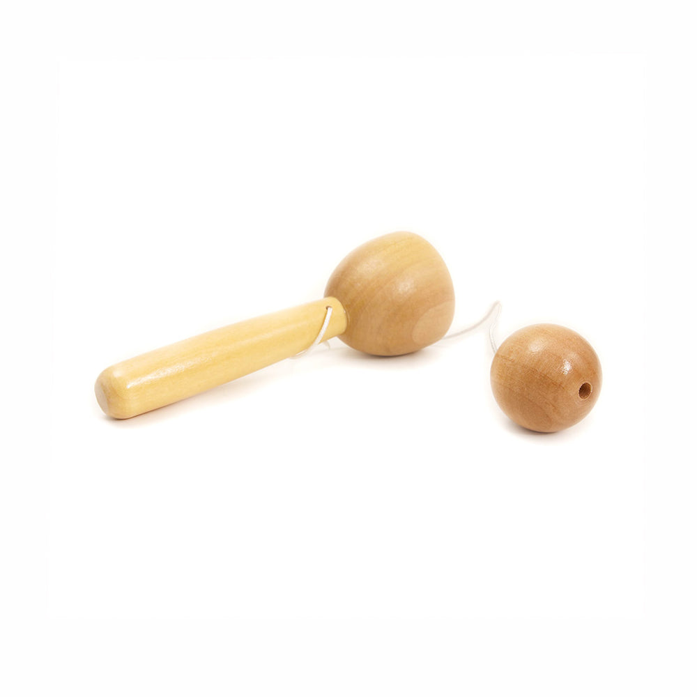 Wooden cup and ball