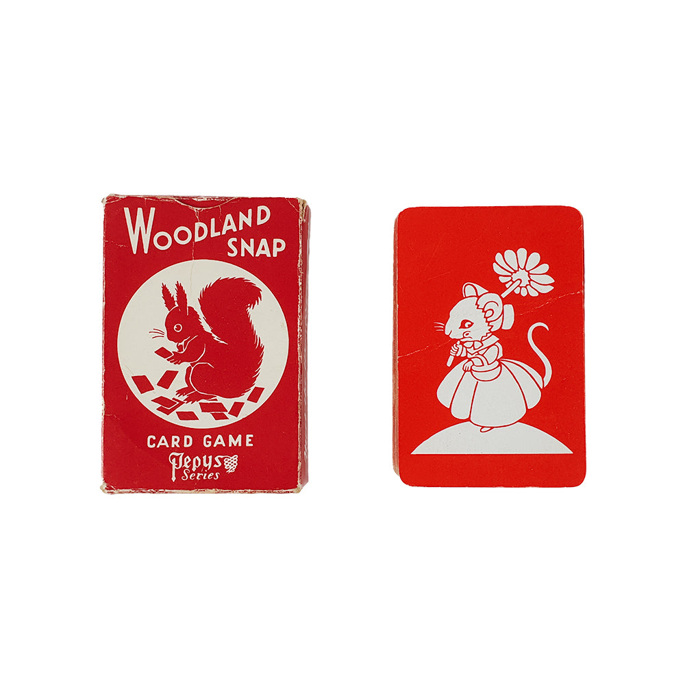 Woodland snap Pepys card game - 1960s